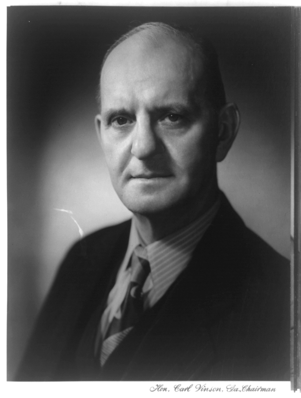 [Carl Vinson, head-and-shoulders portrait, facing slightly left], 1945 — historic photograph