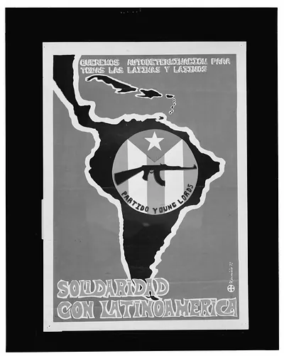 Queremos autodeterminacion para todas las latinas y latinos : solidaridad con Latinoamerica