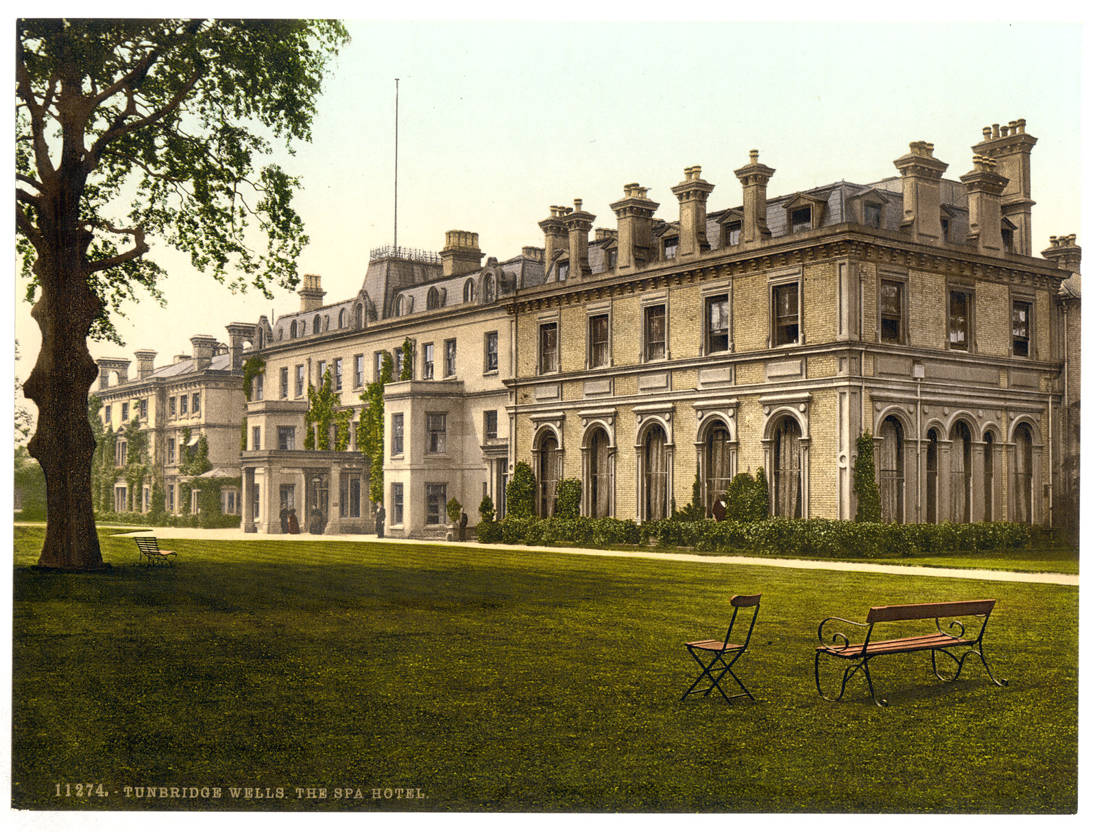 The Spa Hotel Tunbridge Wells England, [between ca. 1890 and ca. 1900]. — historic print