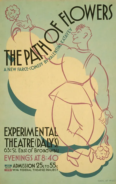 ”The Path of Flowers." A new farce-comedy by Valentine Katayev