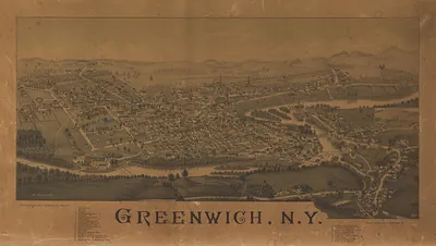 Greenwich, New York, 1885