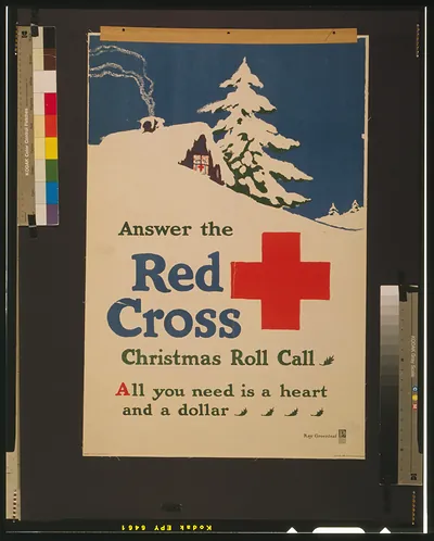 Answer the Red Cross Christmas roll call All you need is a heart and a dollar / Ray Greenleaf.
