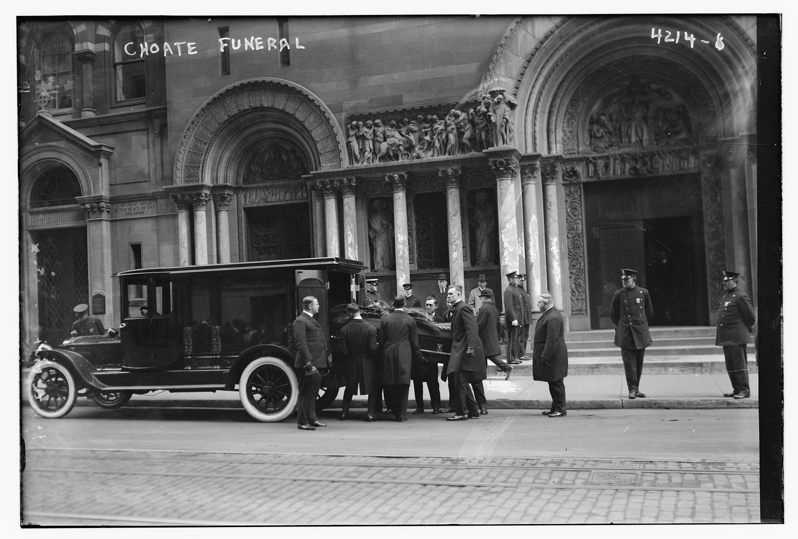 Choate Funeral, n/a — historic photograph