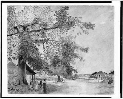 [Old harbour market, Ponsie's Tavern, Jamaica]