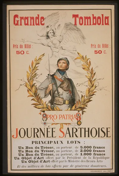 Grande Tombola. Journeacutee Sarthoise - Pro Patria