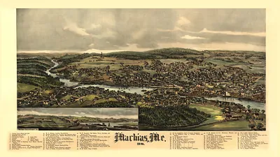 Machias, Maine, 1896