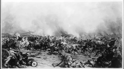 The battle of Gettysburg / P.F. Rothermel 1870 ; P.F. Rothermel pinx. ; John Sartain sculp.