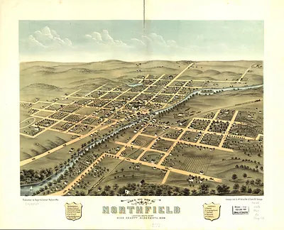 Northfield, Minnesota, 1869