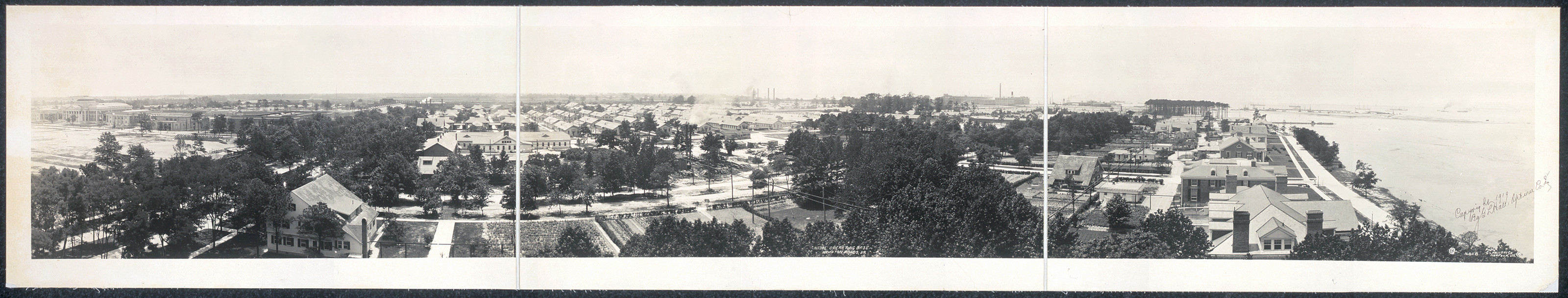 Naval Base, Hampton Roads, Virginia, 1919, 1919 — historic image