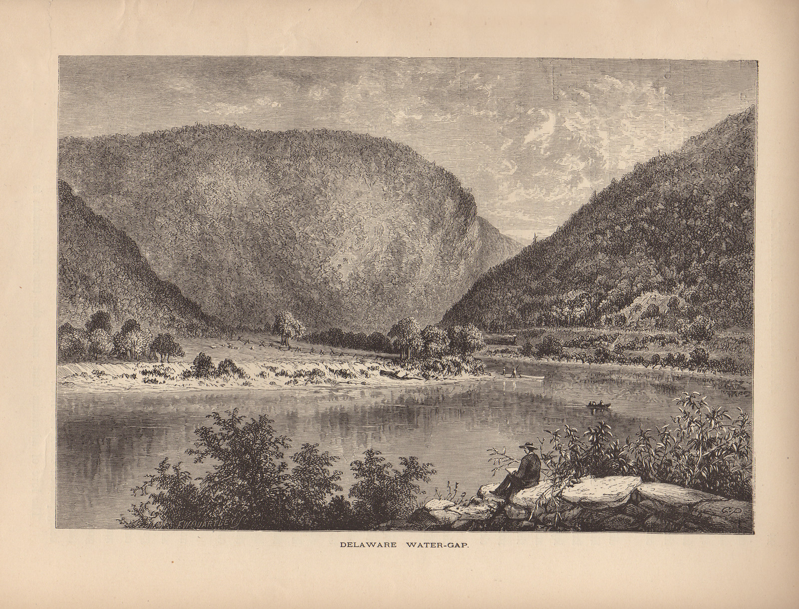 Delaware Water-Gap — historic image