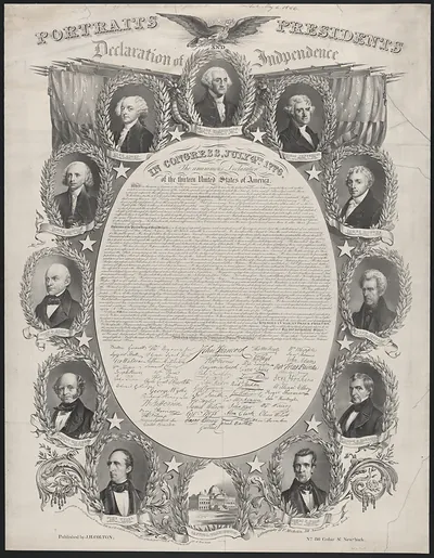 Portraitsofthepresidentslithog