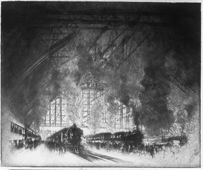 The trains that come, and the trains that go