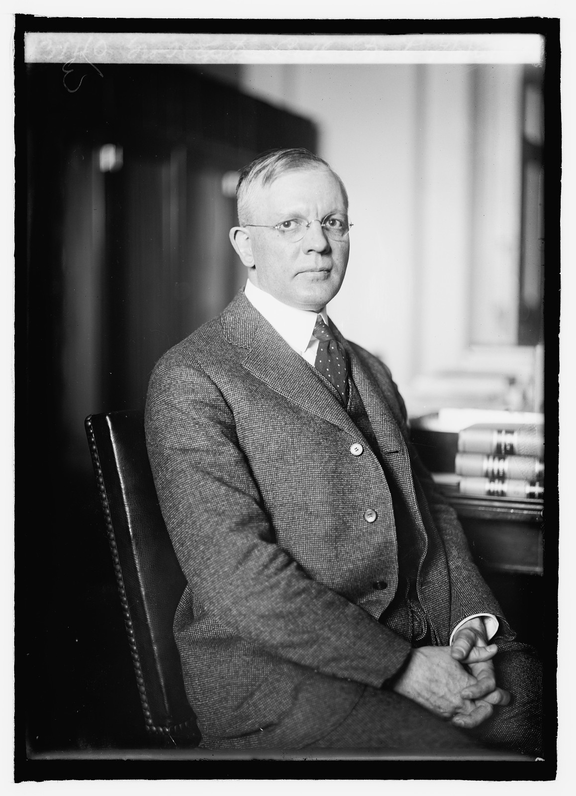 Geo. H. Carter, Public Printer, 4/1/21, [19]21 April 1. — historic photograph