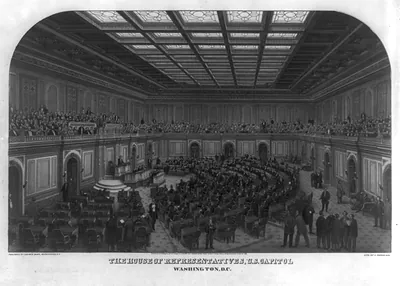 The House of Representatives, U.S. Capitol, Washington, D.C.