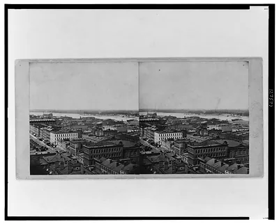 [Aerial view of commercial district of St. Louis, Missouri]
