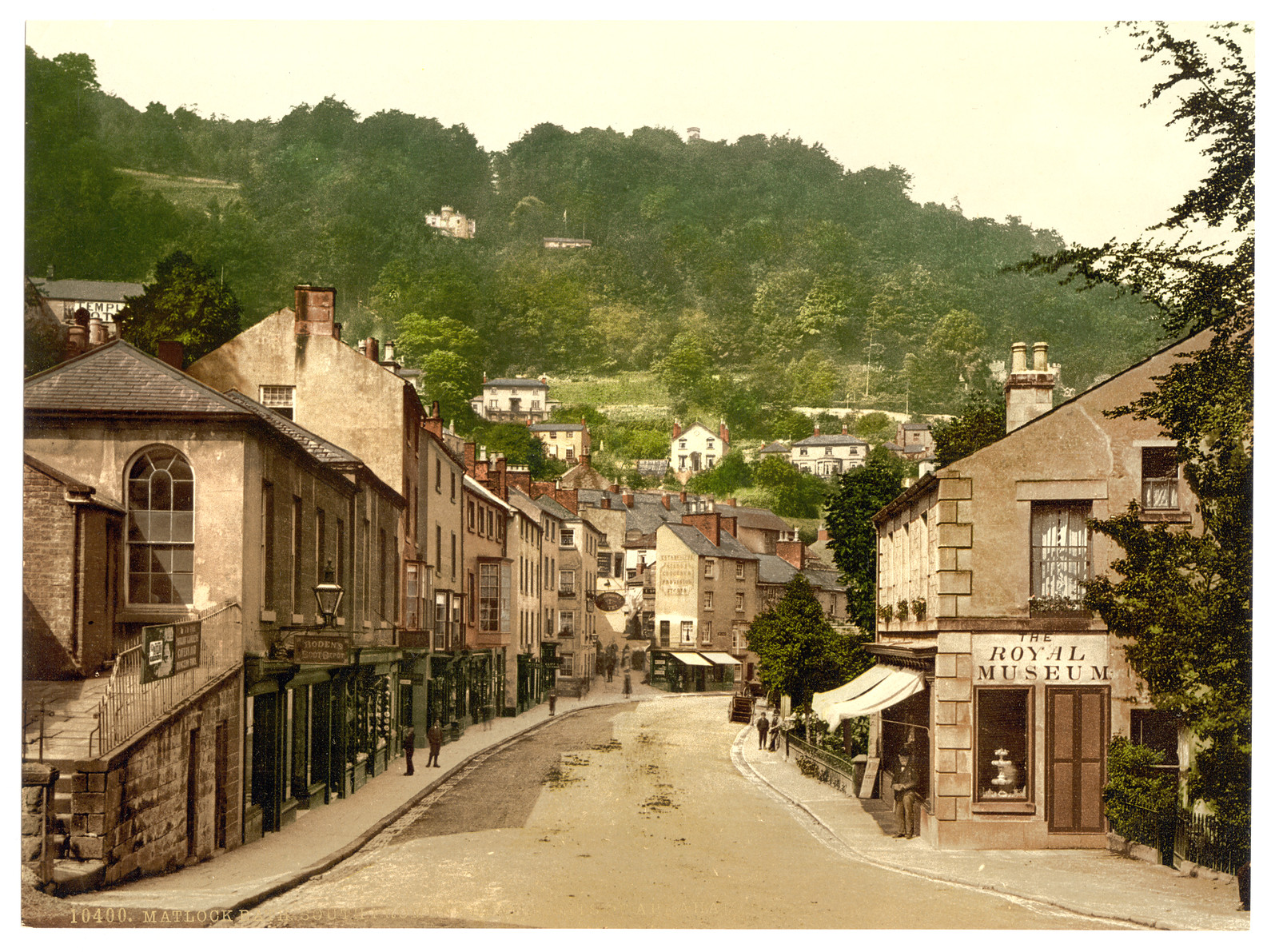Matlock South Parade and Heights of Abraham Derbyshire England, [between ca. 1890 and ca. 1900]. — historic print