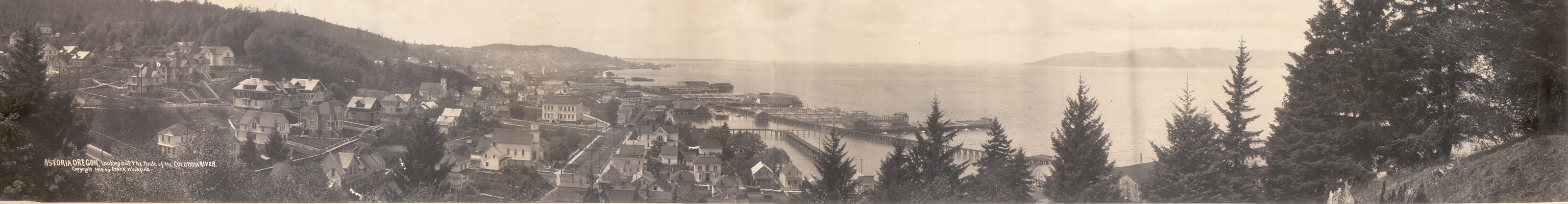 Astoria Columbia River, Oregon, 1914, 1914 — historic image