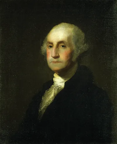 George Washington, Head-And-Shoulders Portrait, Facing Slightly Left