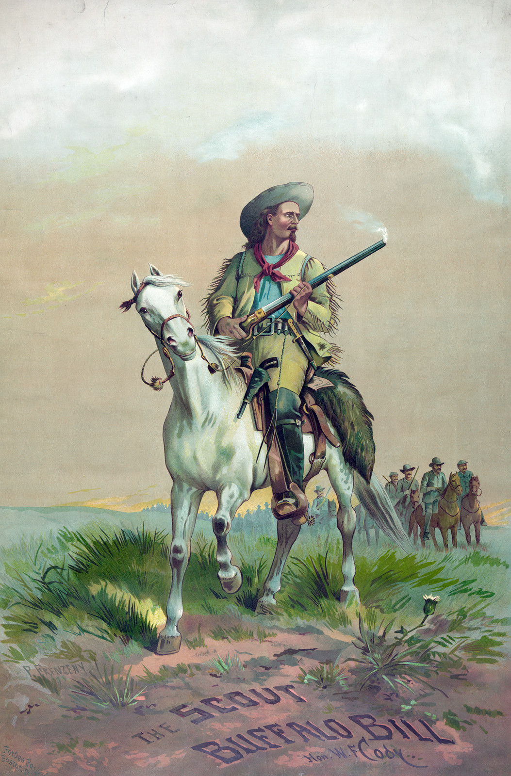 The Scout Buffalo Bill, Hon. W. F. Cody — historic image