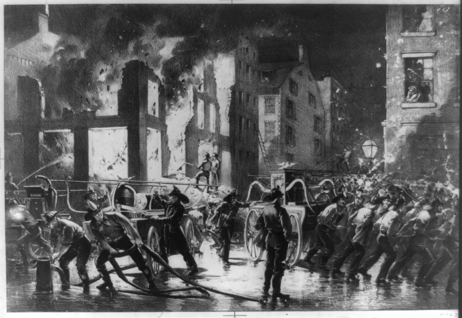 Start for home, 1895 Feb. 1. — historic print
