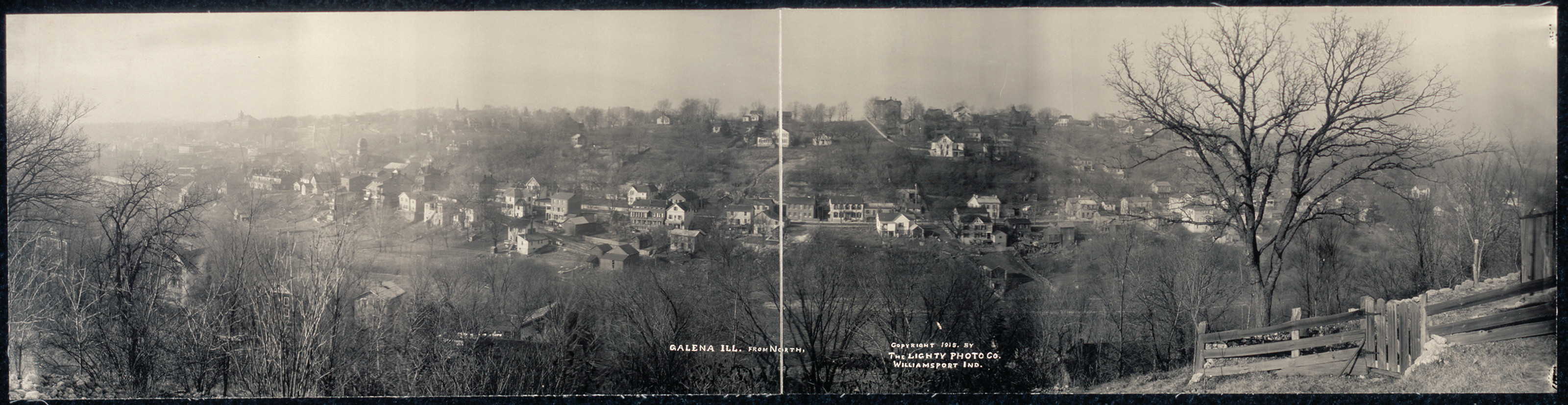 Galena, from north, Illinois, 1915, 1915 — historic image