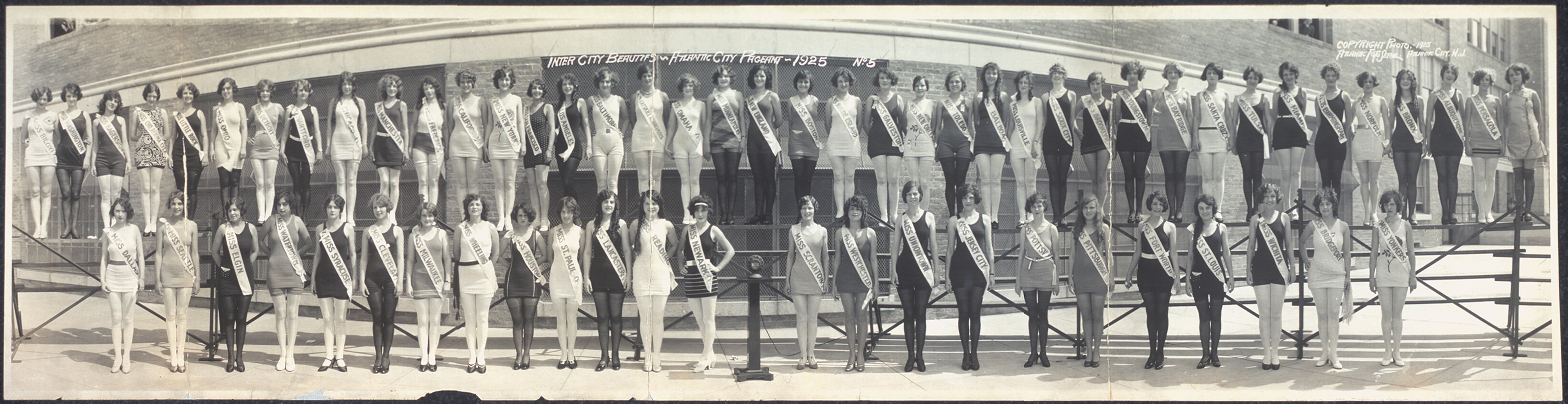 Atlantic City Pageant, New Jersey, 1925, 1925 — historic image