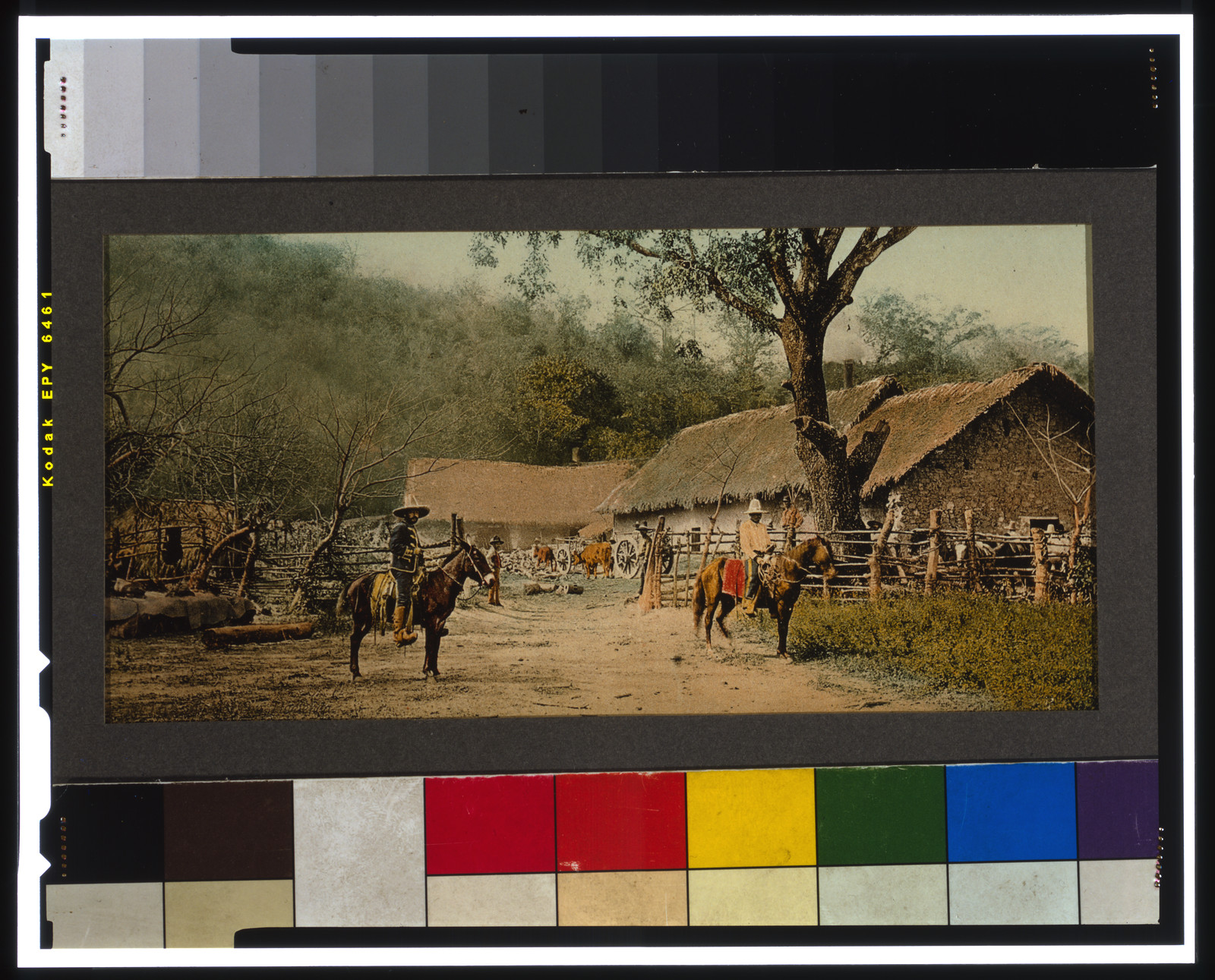 A Mexican hacienda, [between 1884 and 1900] — historic print