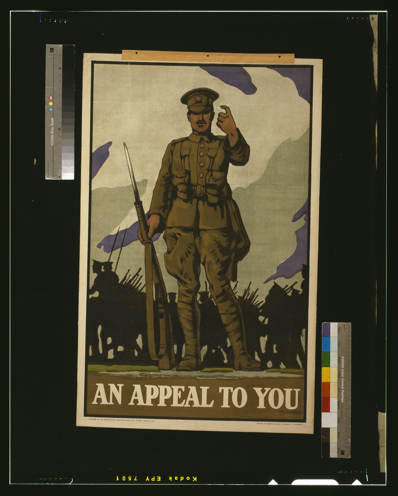 An appeal to you / printed by Roberts & Leete Ltd. London., London : Parliamentary Recruiting Committee, [1915] — vintage poster