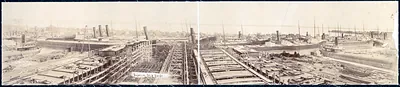 Superior Ship Yards, W. Superior, Wisconsin, 1902
