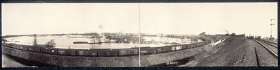 Submerged drainage district, Cairo, Illinois, 1913