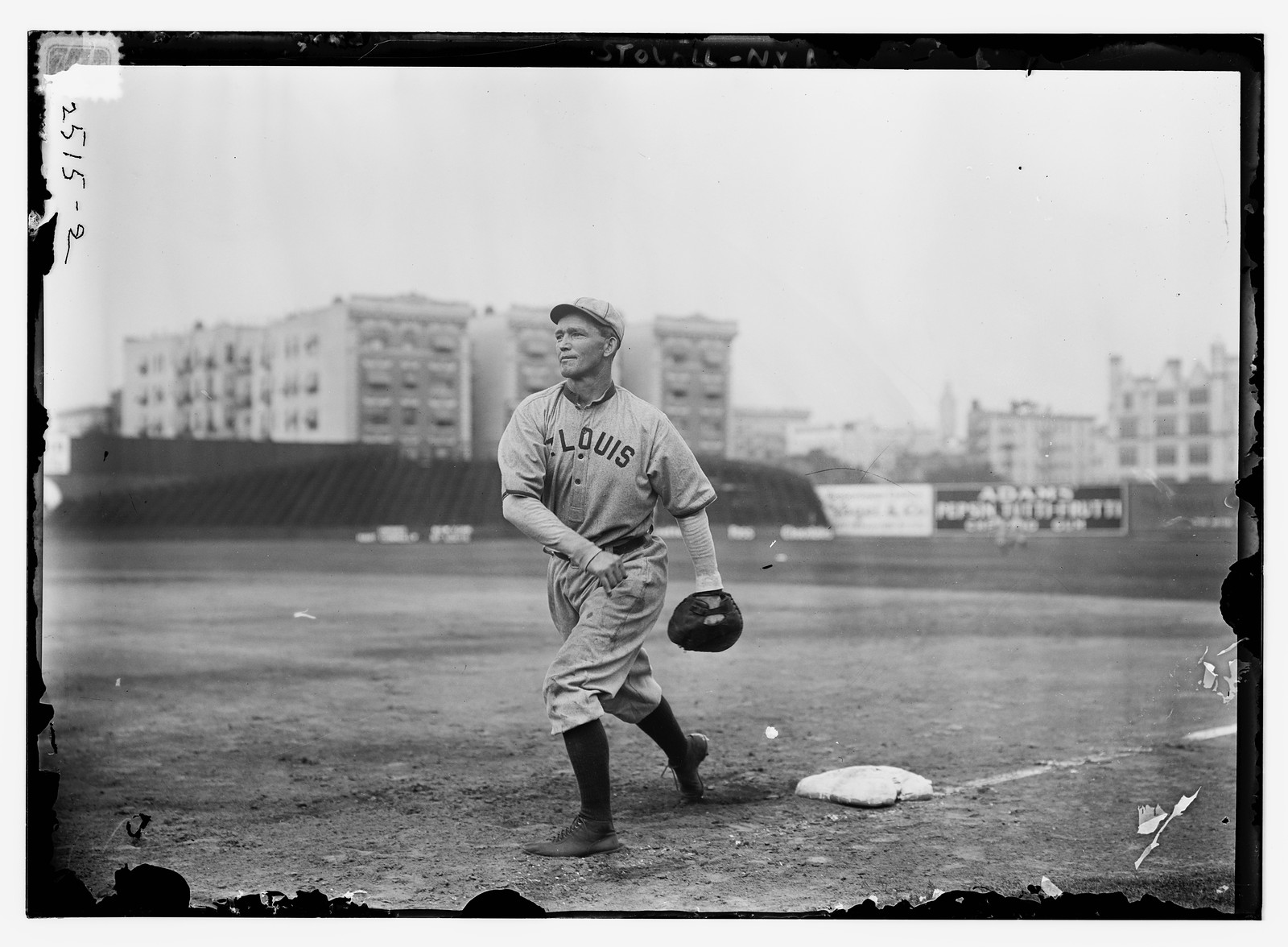 George Stovall, St. Louis AL (baseball), [1912] — historic photograph