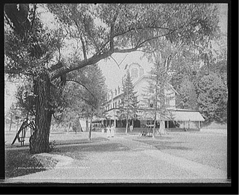 White Sulphur Springs Hotel, Saratoga Springs, N.Y., c[between 1900 and 1910] — historic photograph