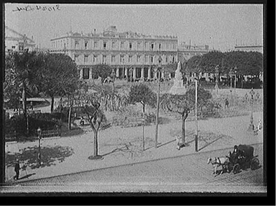 [Gran Hotel Inglaterra and Central Park, Havana, Cuba]