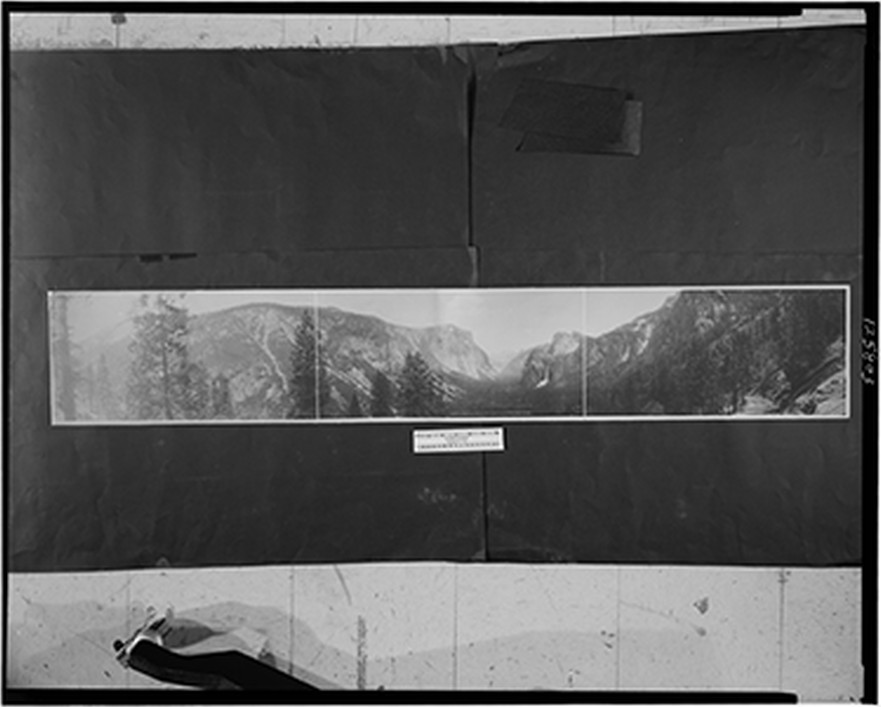 Panorama of Yosemite Valley from Artist Point, c1906. — historic photograph