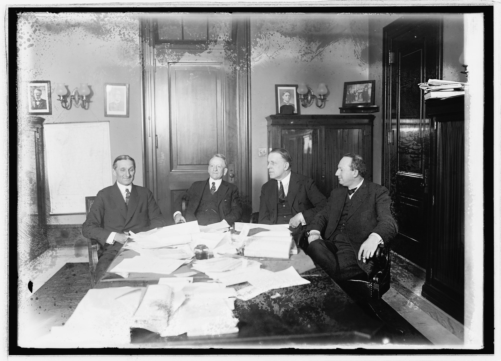 McAdoo, Harrison, Glass, Walsh, 1/17/23, [19]23 January 17. — historic photograph