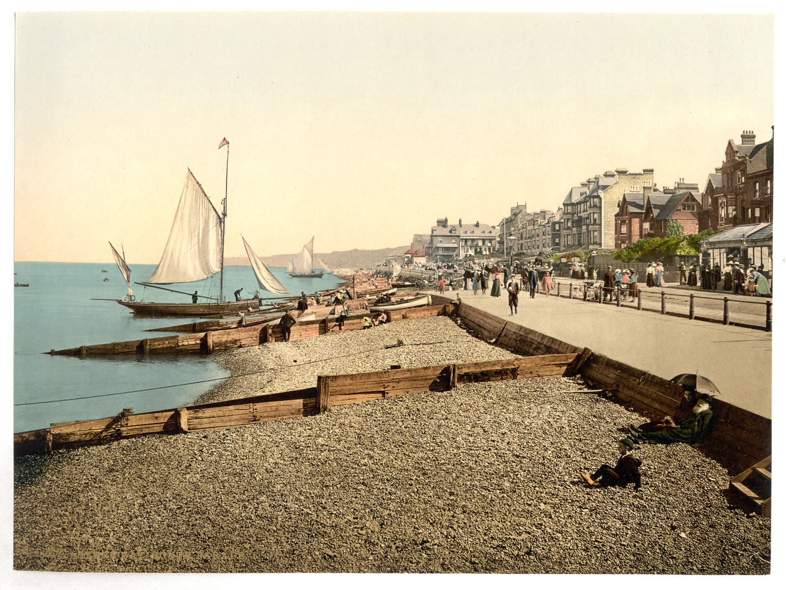 South Parade I. Herne Bay England, [between ca. 1890 and ca. 1900]. — historic print