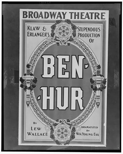 Klaw & Erlangers stupendous production of Ben-Hur by Lew Wallace ; dramatized by Wm. Young Esq.
