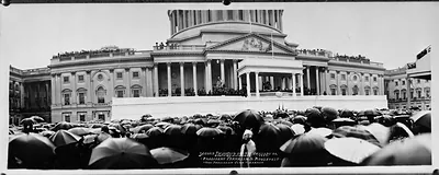 Second Inauguration of President Franklin D. Roosevelt, Capitol crowd