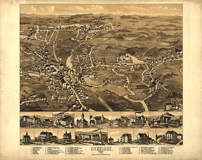 Uxbridge, Massachusetts, 1880