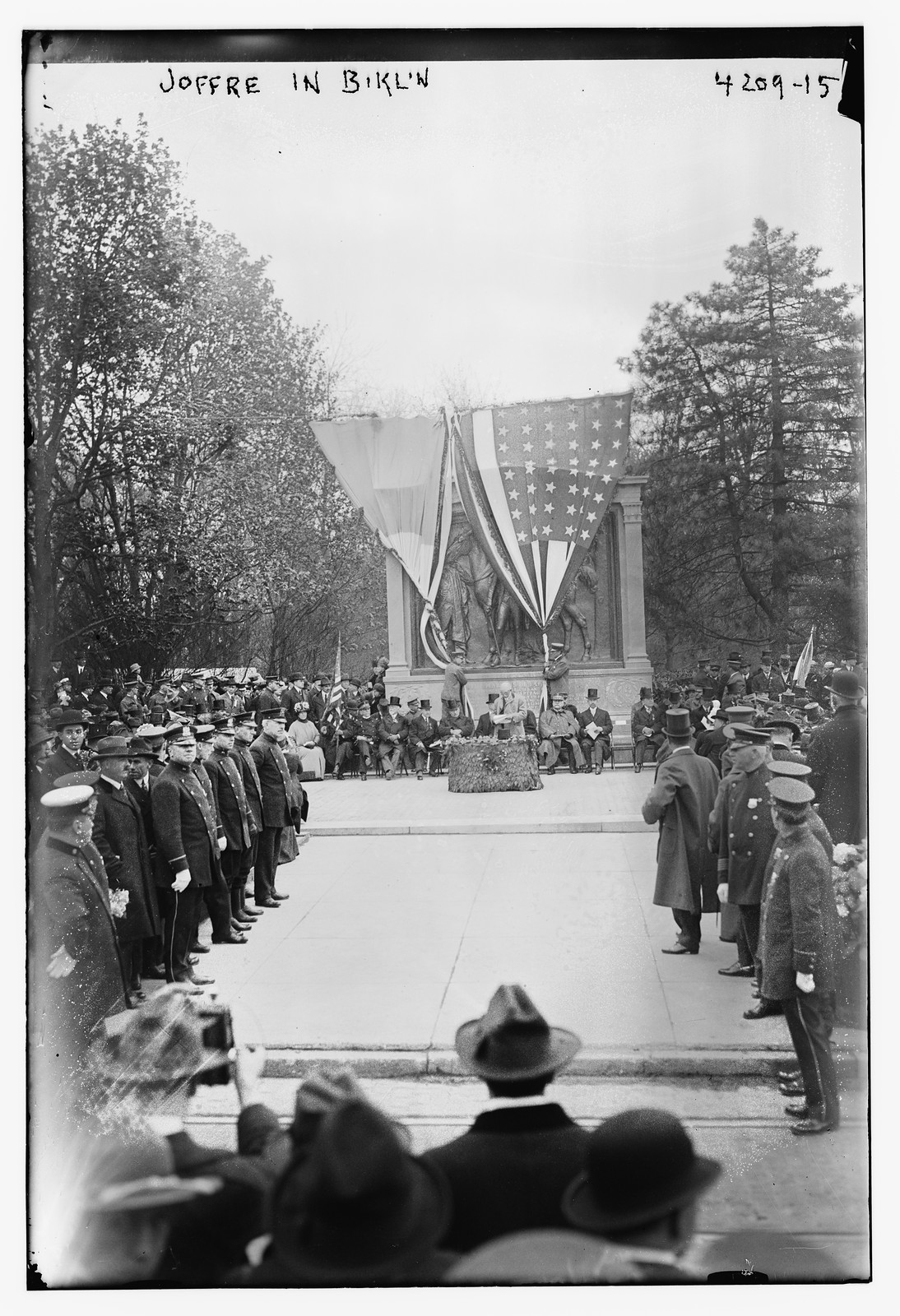 Joffre in Brooklyn, n/a — historic photograph