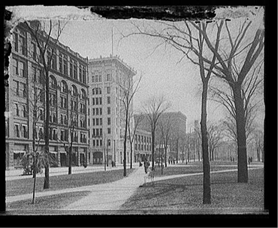[Washington Boulevard, Detroit, Mich.], [between 1900 and 1910] — historic photograph