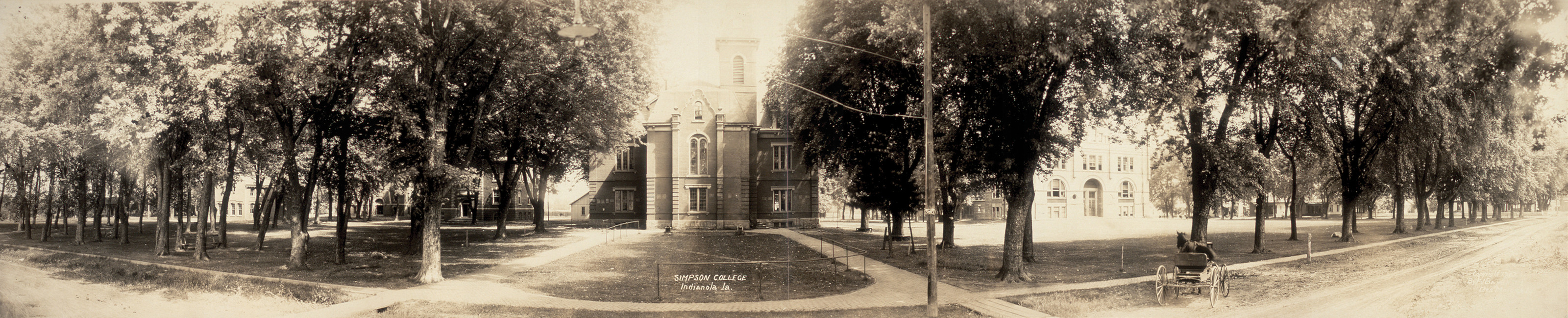 Simpson College, Indianola, Iowa, 1907, 1907 — historic image