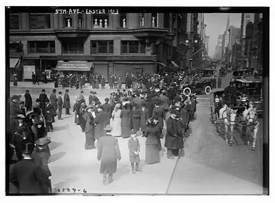 5th Ave. - Easter, 1913