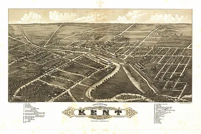 OH Kent 1882 MAP