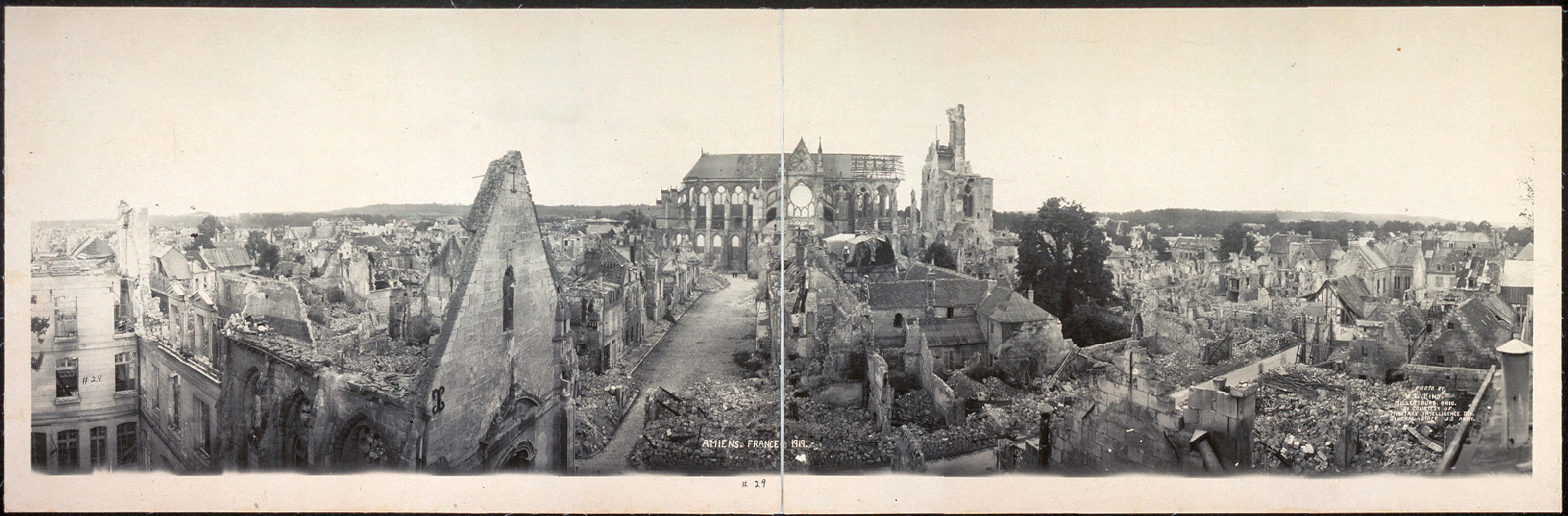 Amiens, France, 1919, 1919 — historic image