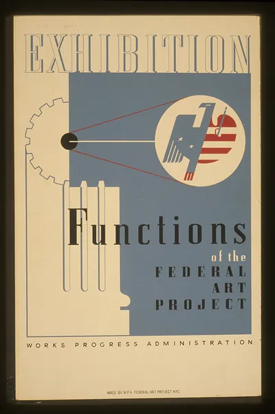 Exhibition Functions of the Federal Art Project.