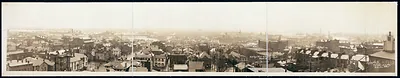 Bird eye view, Columbus flood, Ohio, 1913