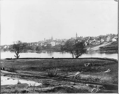[Fredericksburg, Va., from across Rappahannock River]