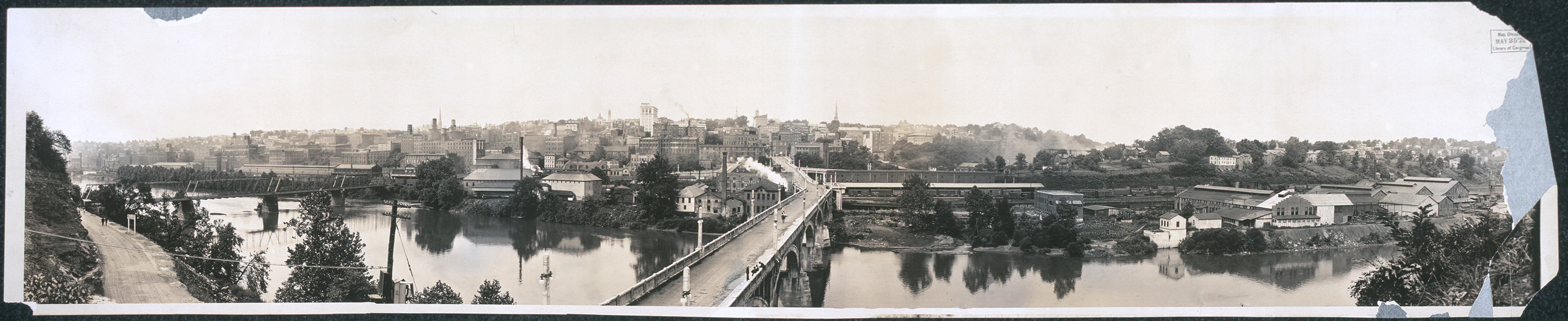 New Viaduct Lynchburg, Virginia, 1919, 1919 — historic image