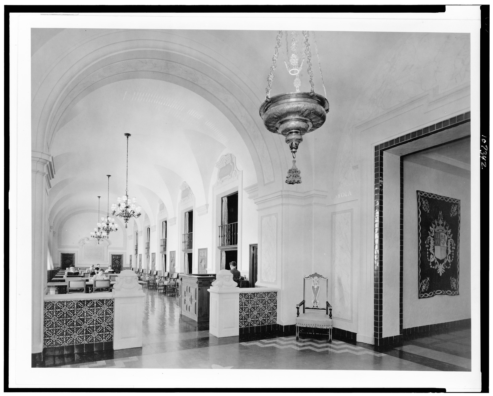 [The Library of Congress. Division of Hispanic Literature], [ca. 1940] — historic photograph